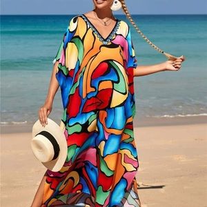 Colorblock Kaftan